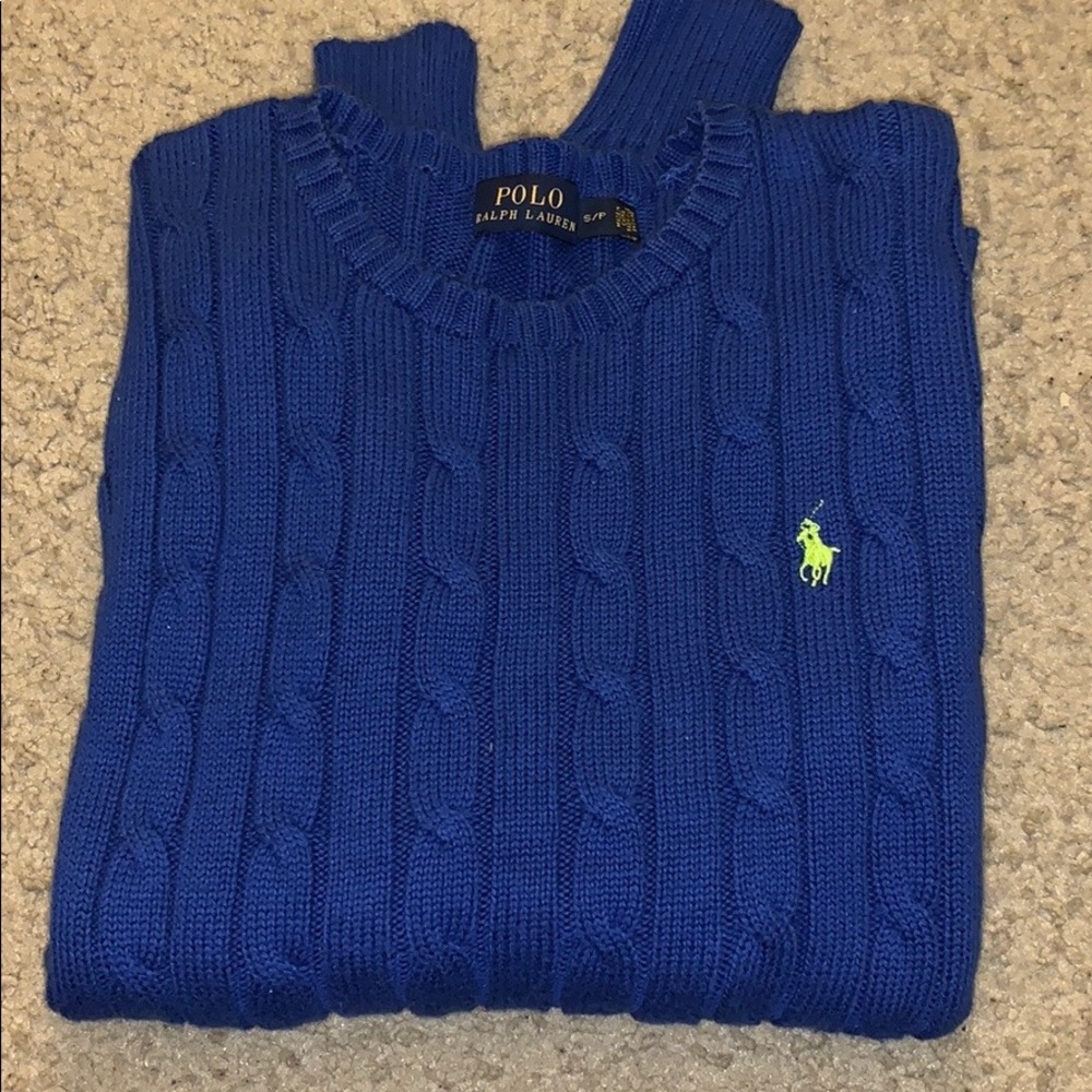 Ralph Lauren Polo Cable Knit Sweater